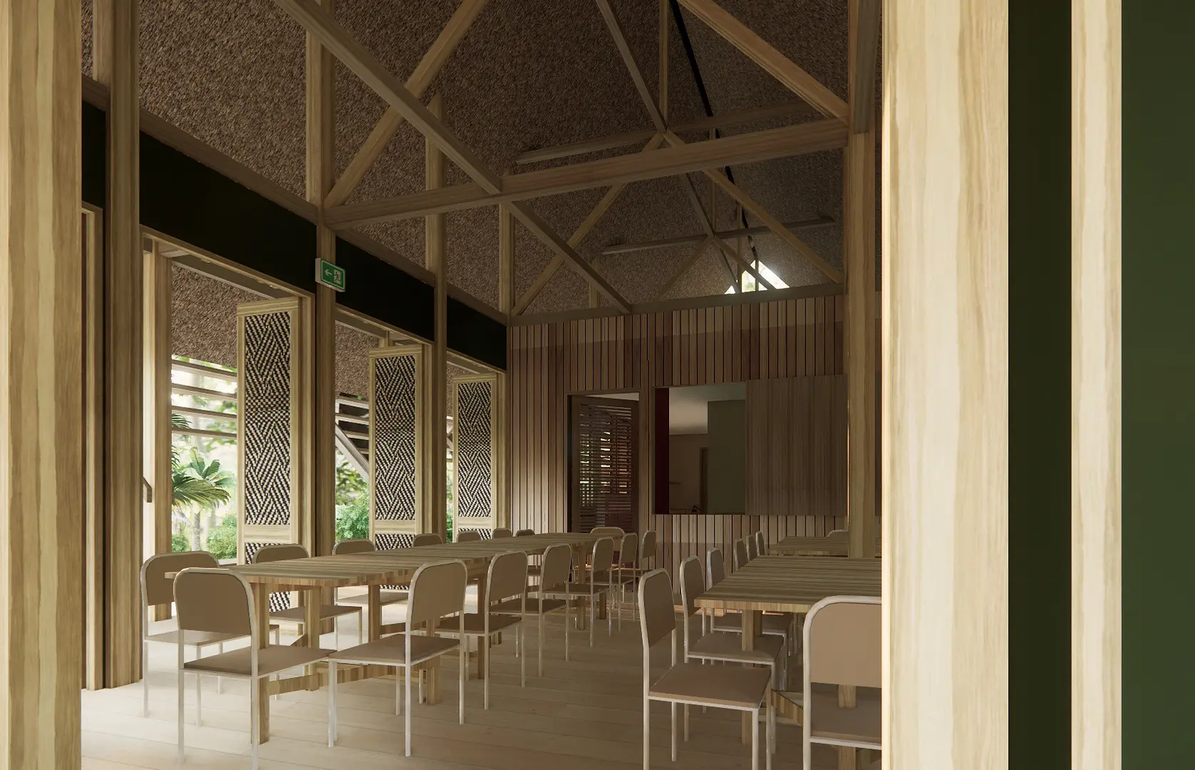 Ples Blong Iumi dining area